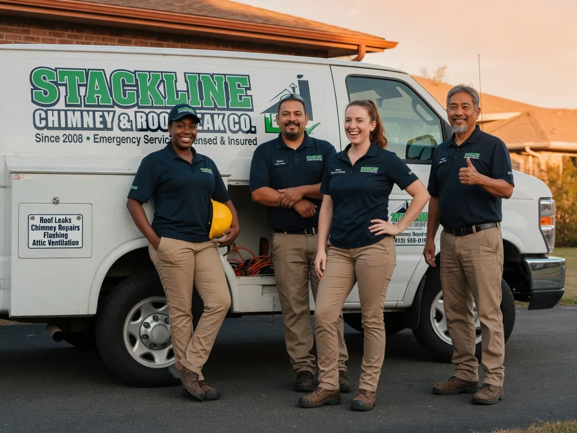 Chimney flashing repair company in Anahuac, TX